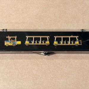 Disney Disneyland Resort Cast Member Exclusive Parking lot Tram 3 Piece Set
